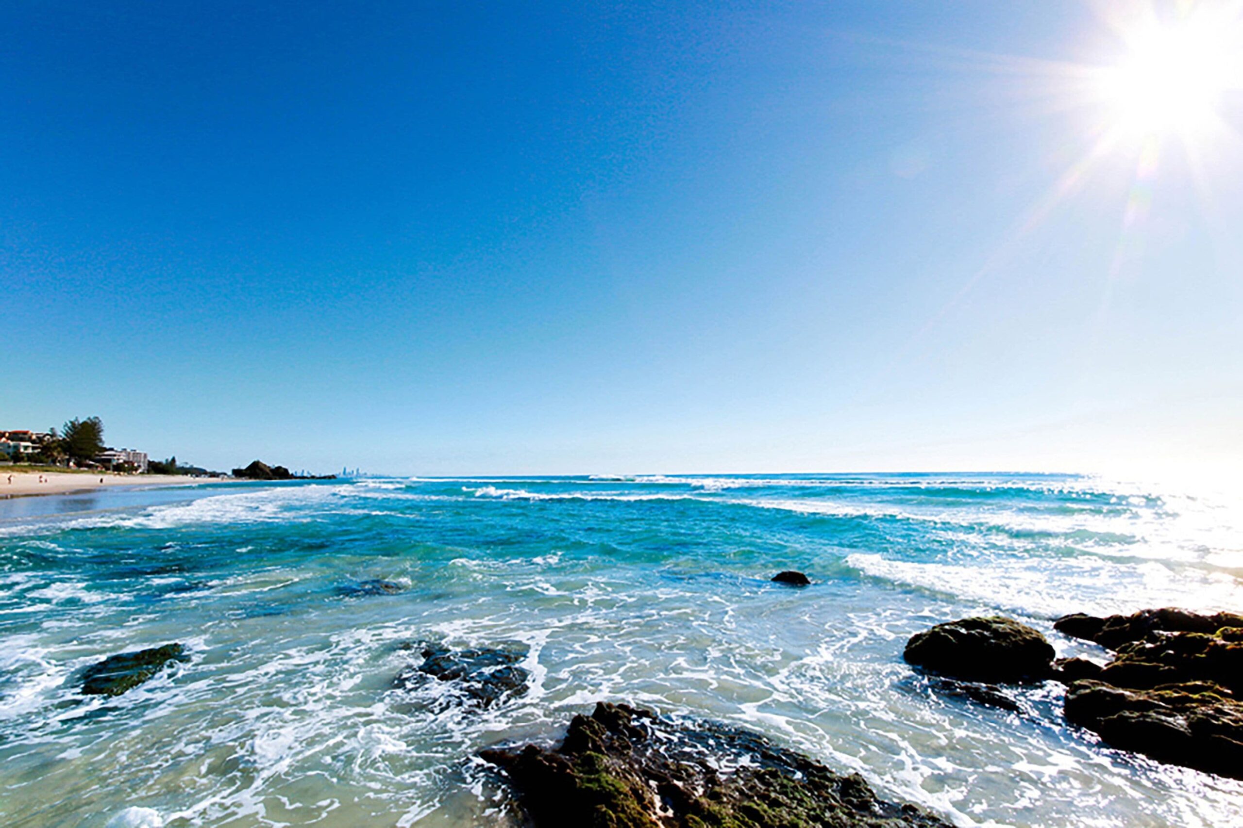 Sand Castles on Currumbin Beach