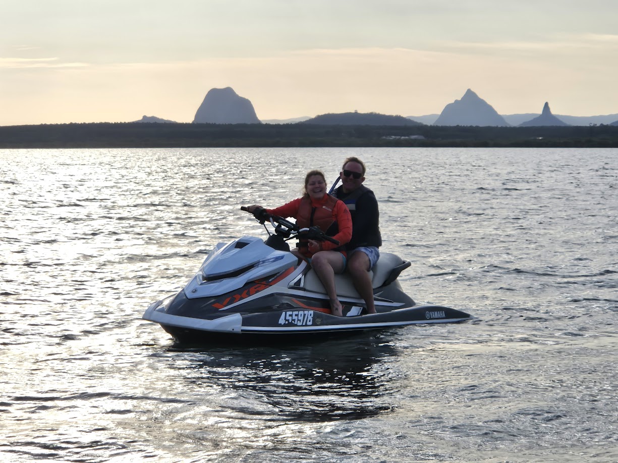 ‘Glasshouse Twister’ Jet Ski Hire and Ride