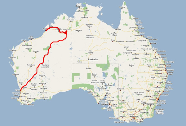 Canning Stock Route - Broome to Perth