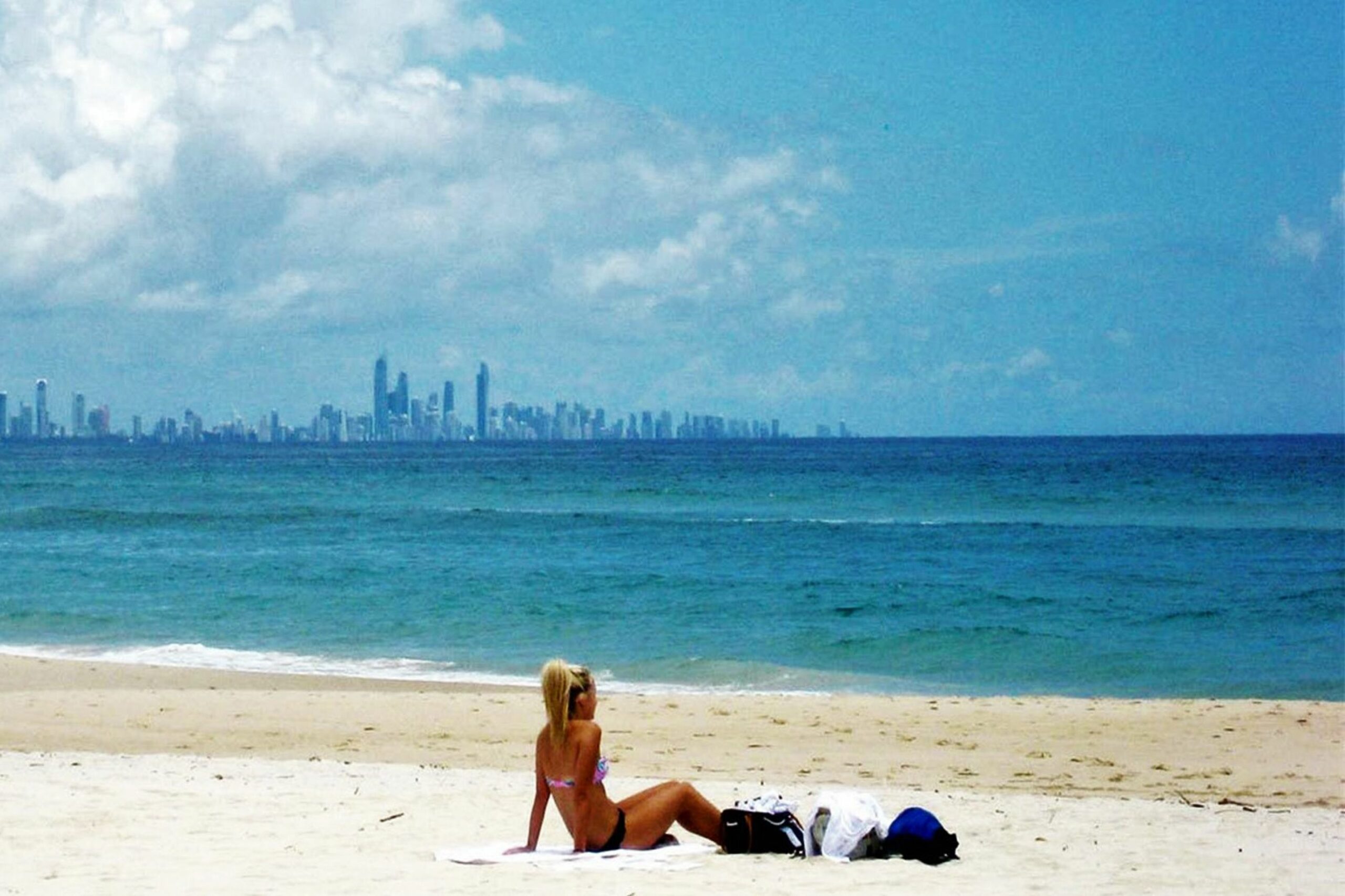 Sand Castles on Currumbin Beach