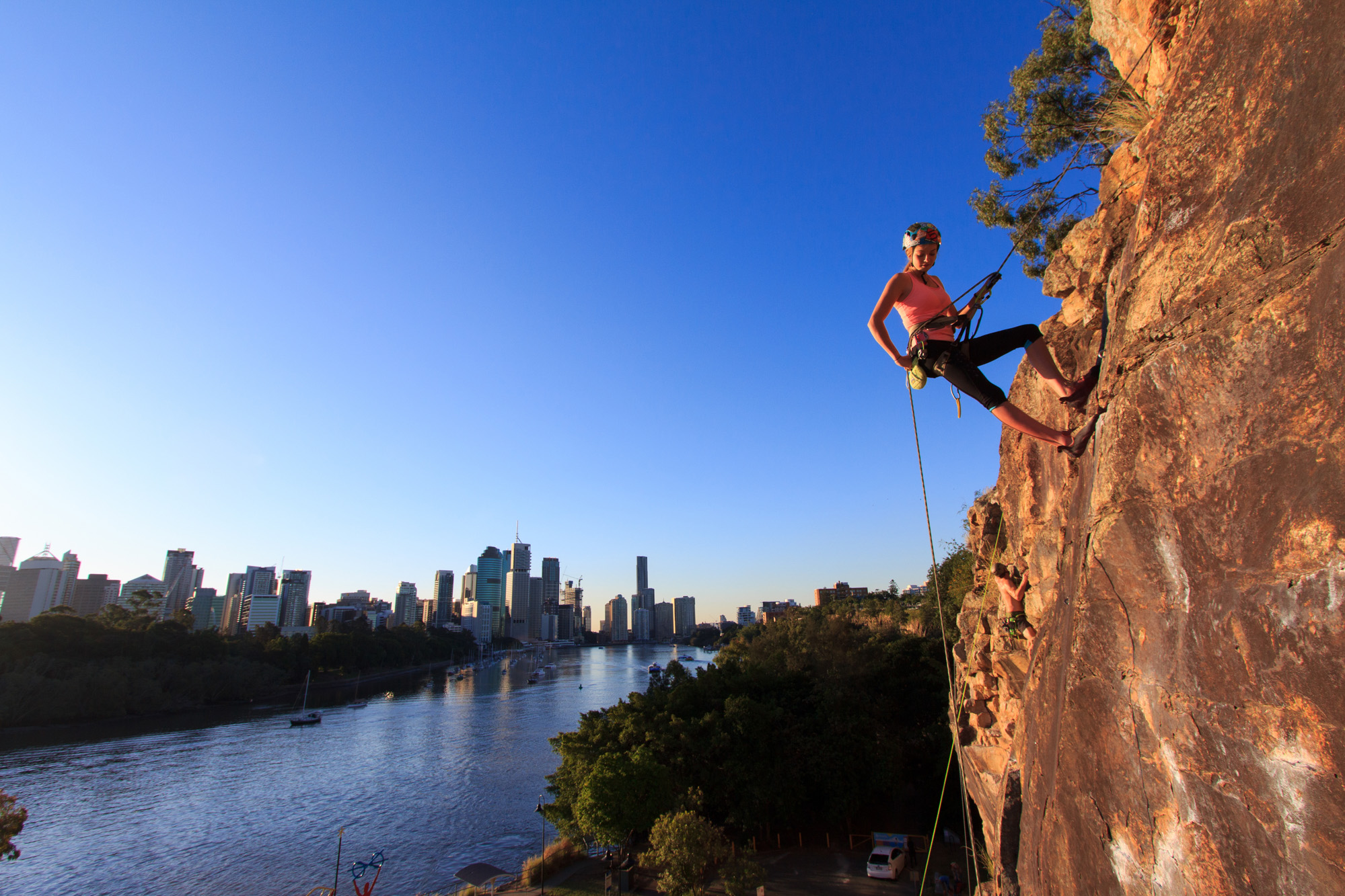 Brisbane Sunset Abseil