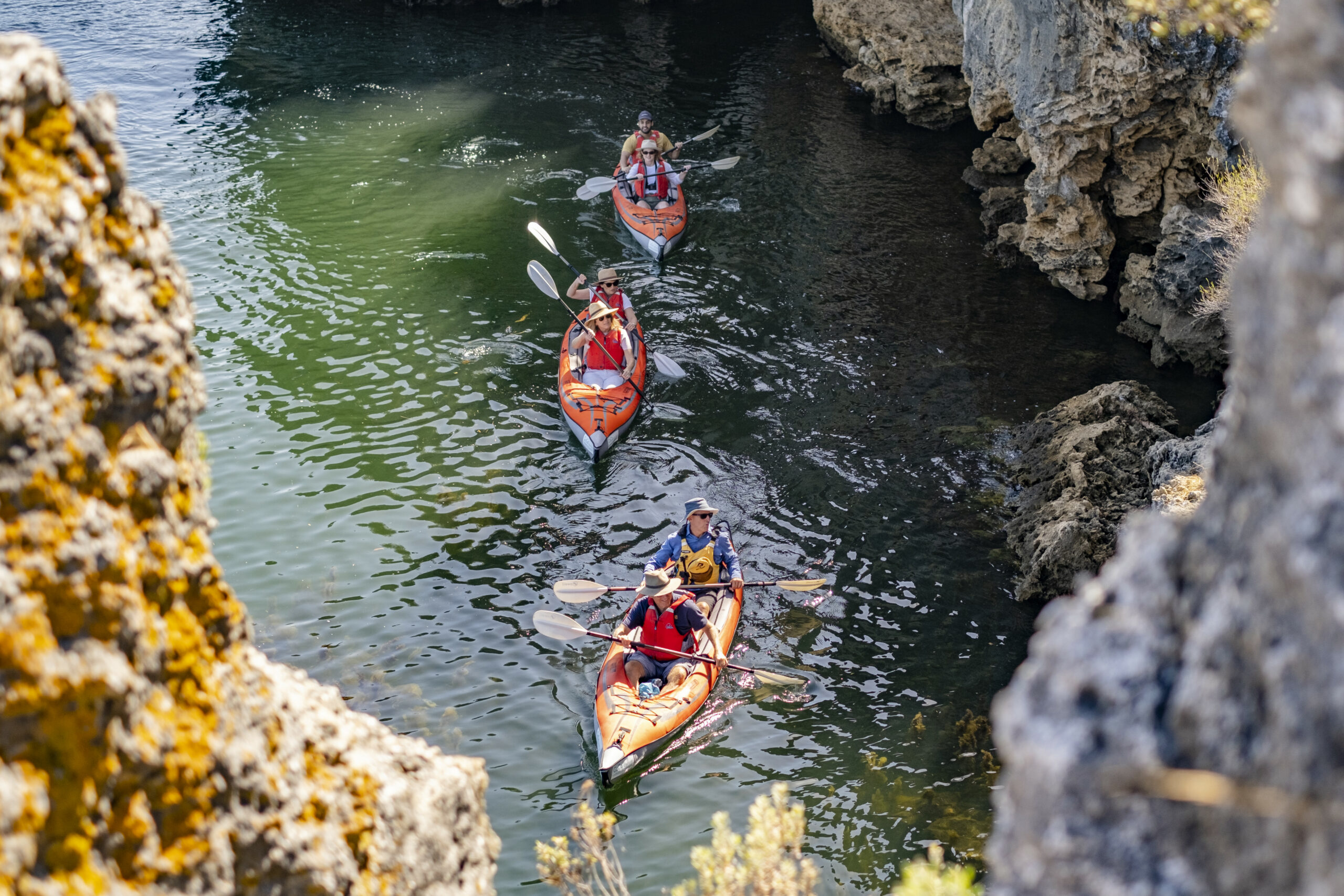 Cliffs and Caves Kayak Tour