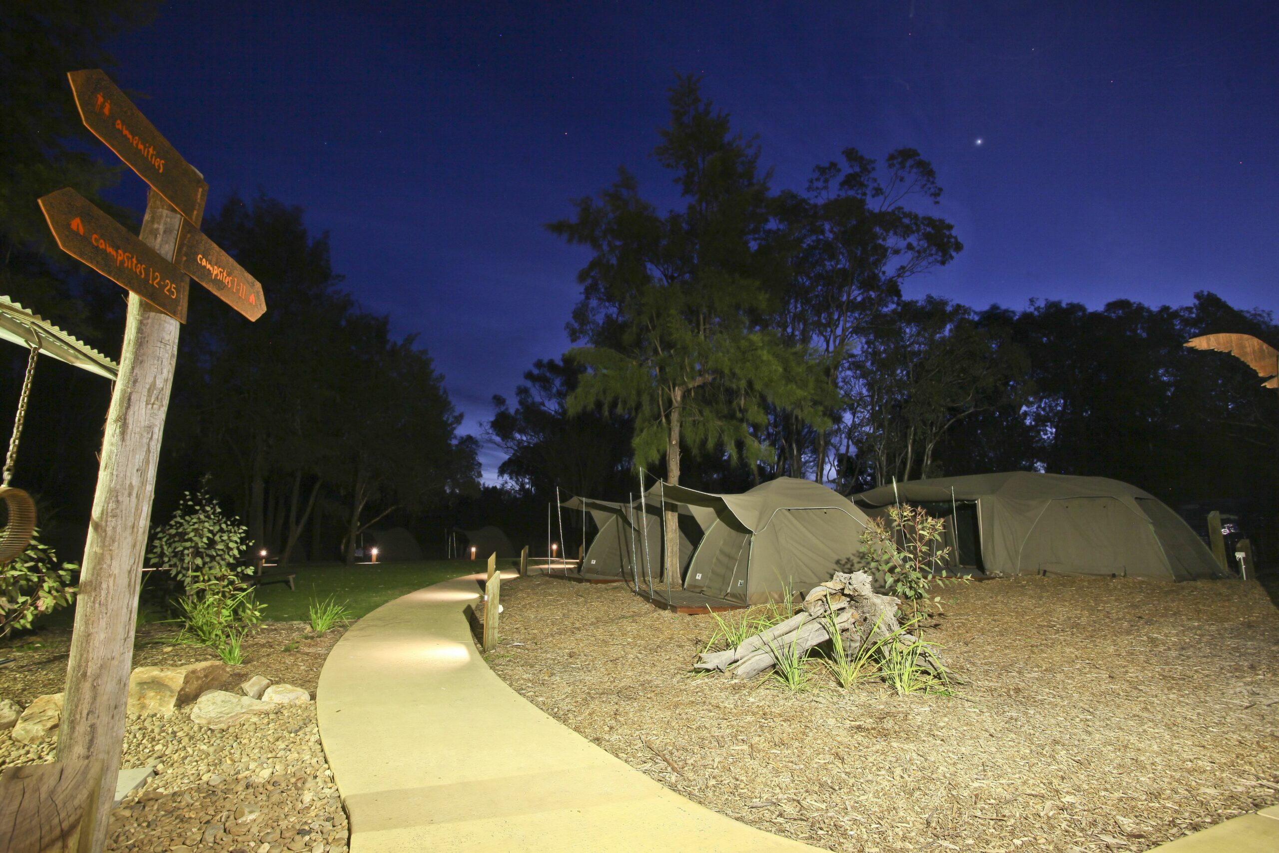 Billabong Camp at Taronga Western Plains