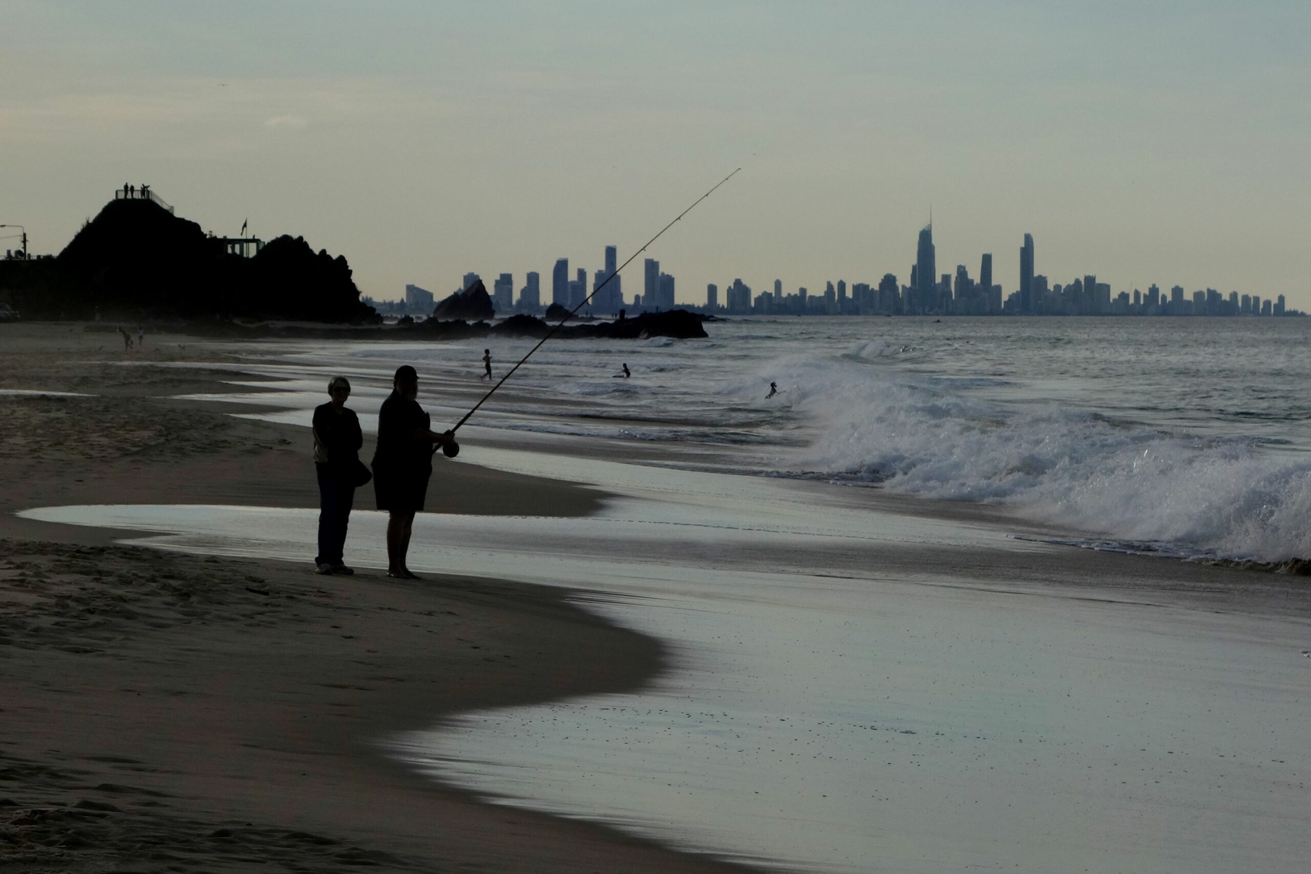 Sand Castles on Currumbin Beach