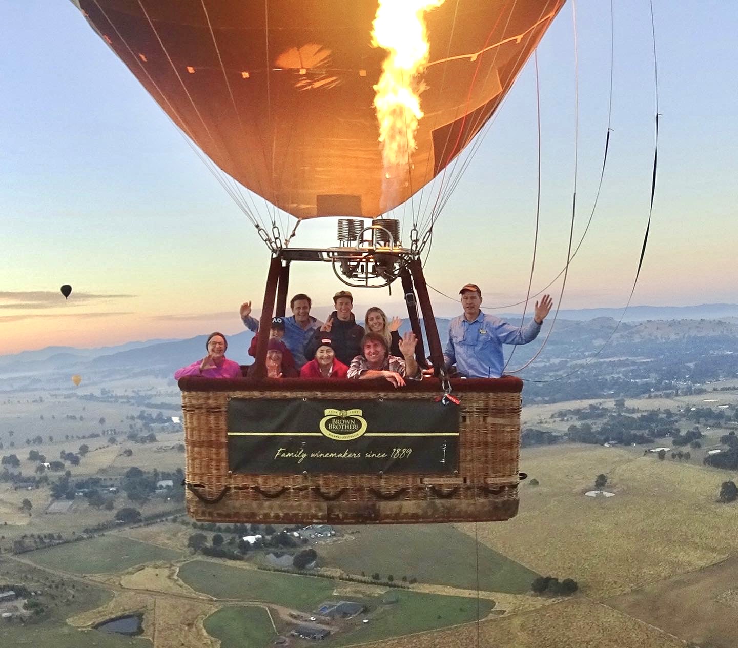 Mansfield Balloon Flight