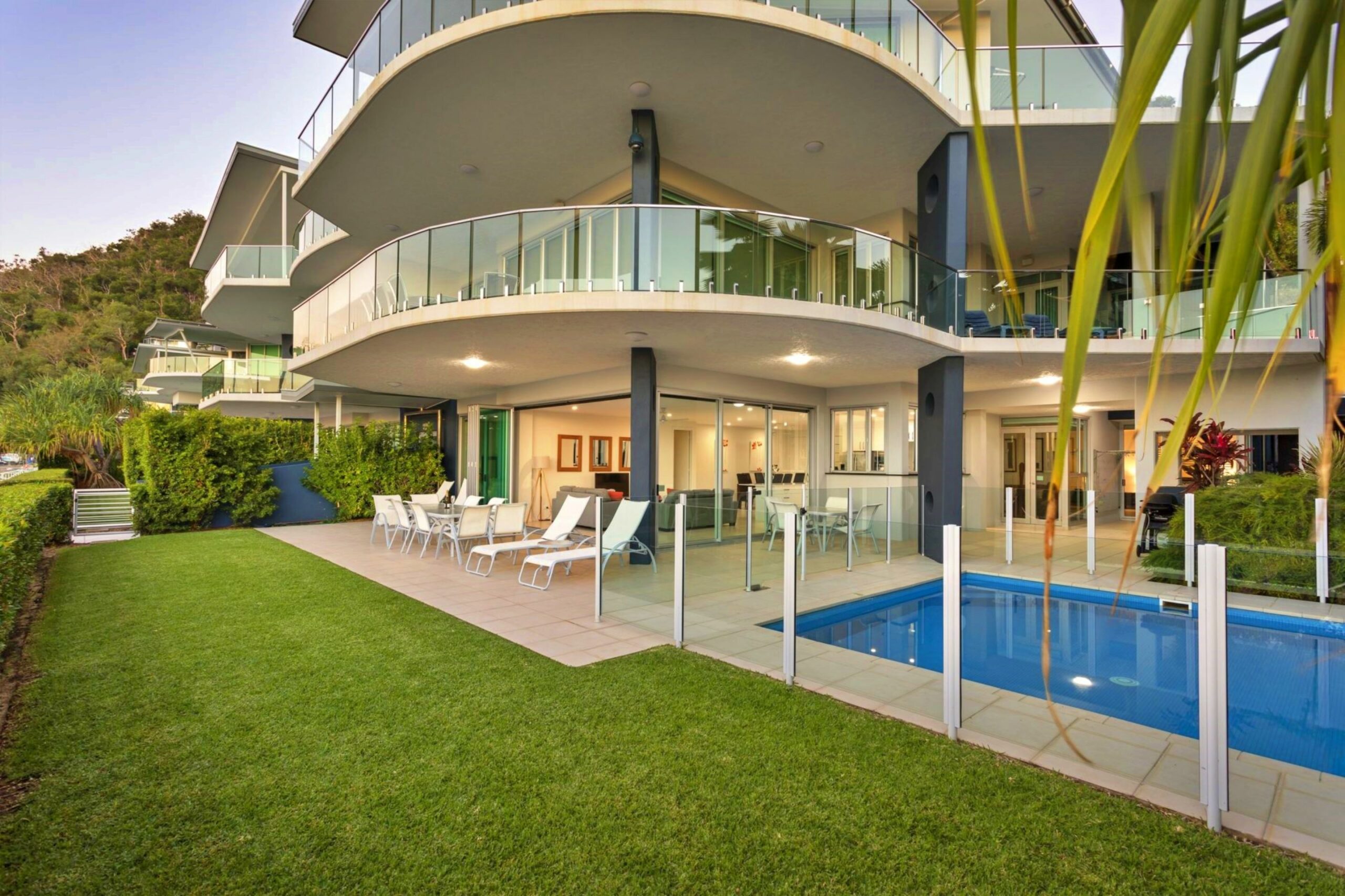 Pavillions 12 with Pool and Golf Buggy