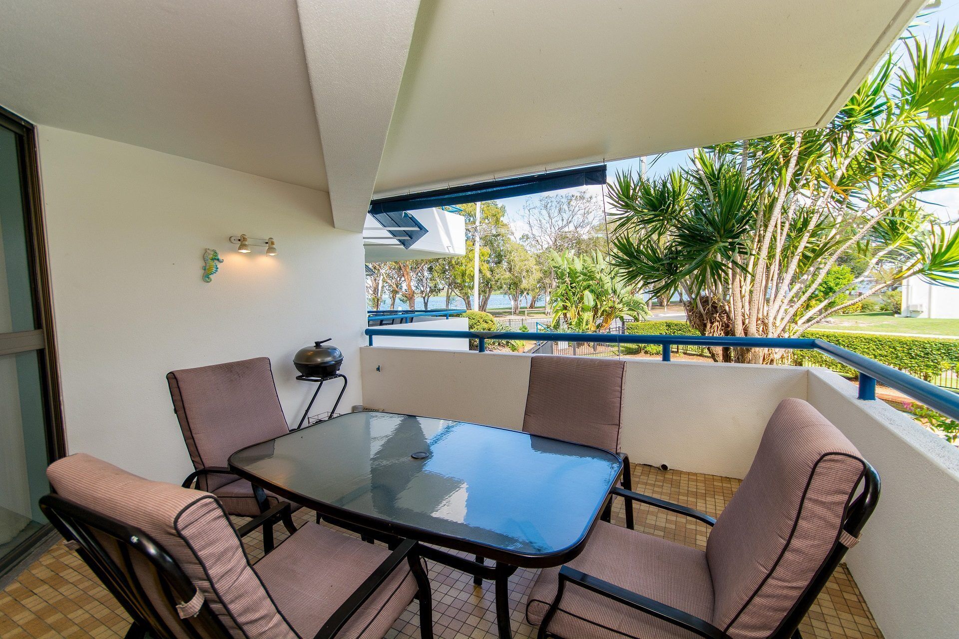 Enjoy the Water Views From Spacious Balcony at Karoonda Sands