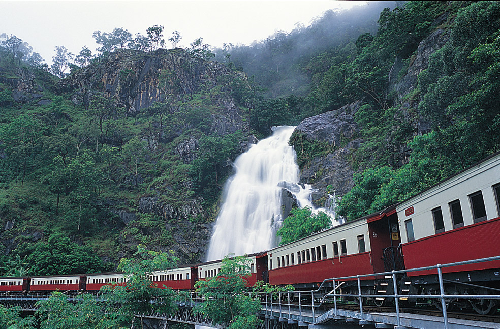 Kuranda: Scenic Rail, Rainforestation and Skyrail S-0945 Q-1530 XP