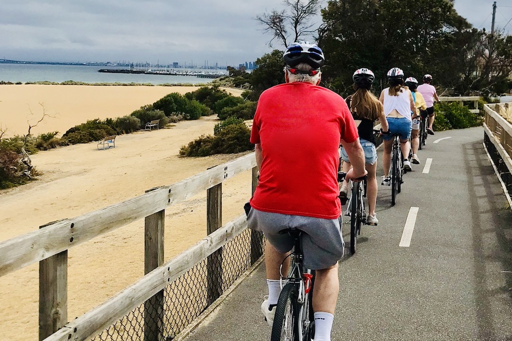 Guided Cycle Tour Melbourne | St Kilda | Luna Park | Brighton Bathing Boxes | Urban Villages and much much more