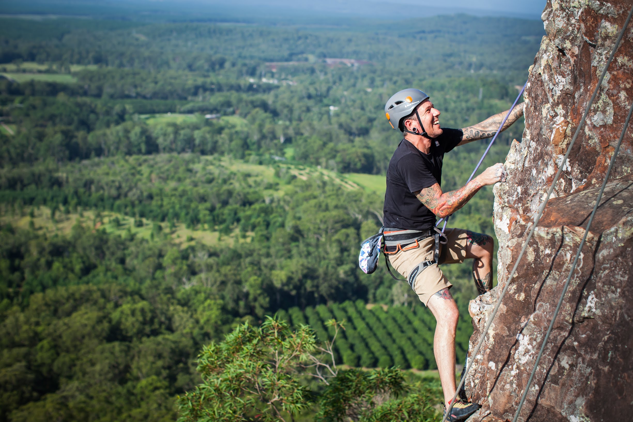 Rock Climbing Mount Ngungun (Glasshouse Mountains)