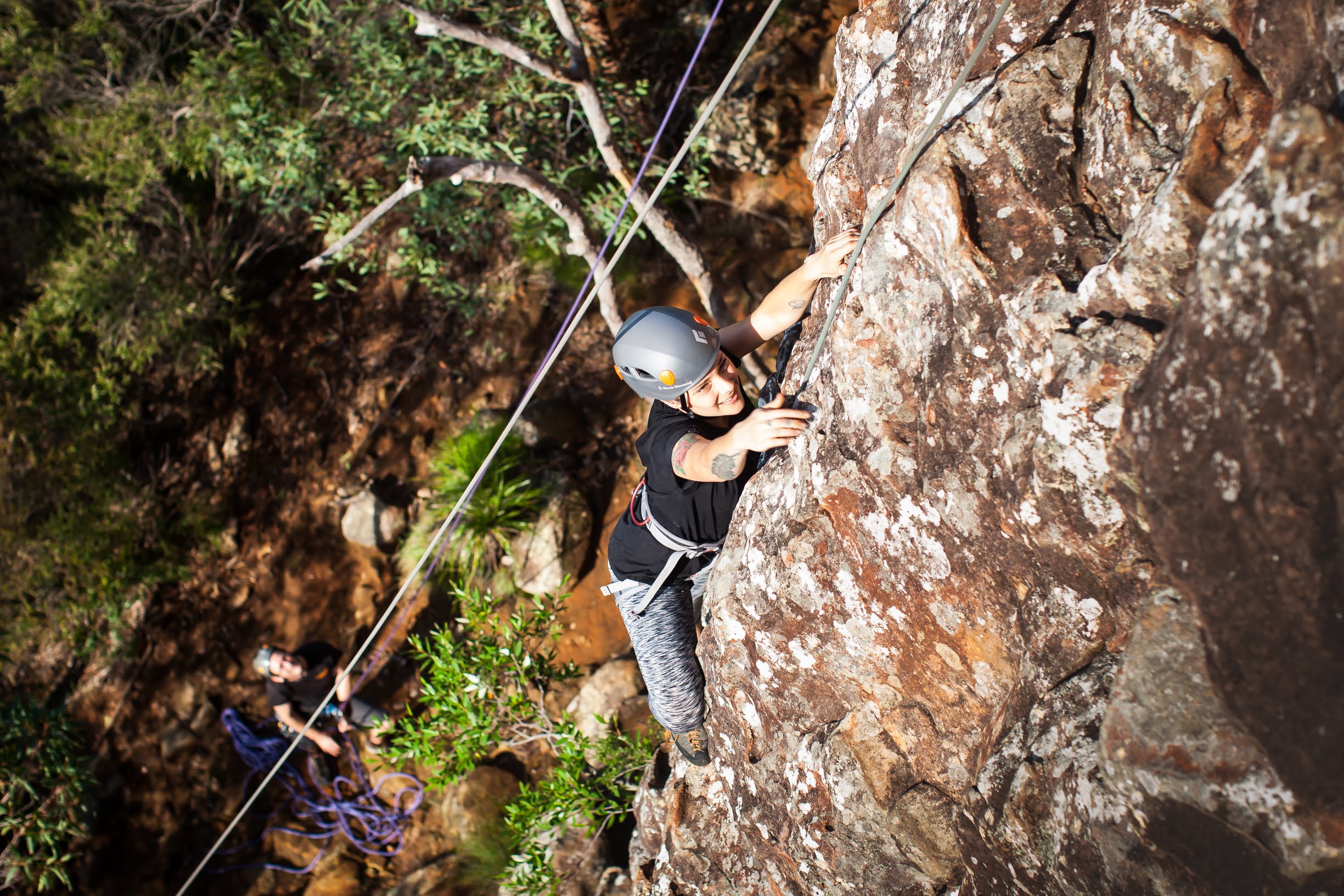 Rock Climbing Mount Ngungun (Glasshouse Mountains)