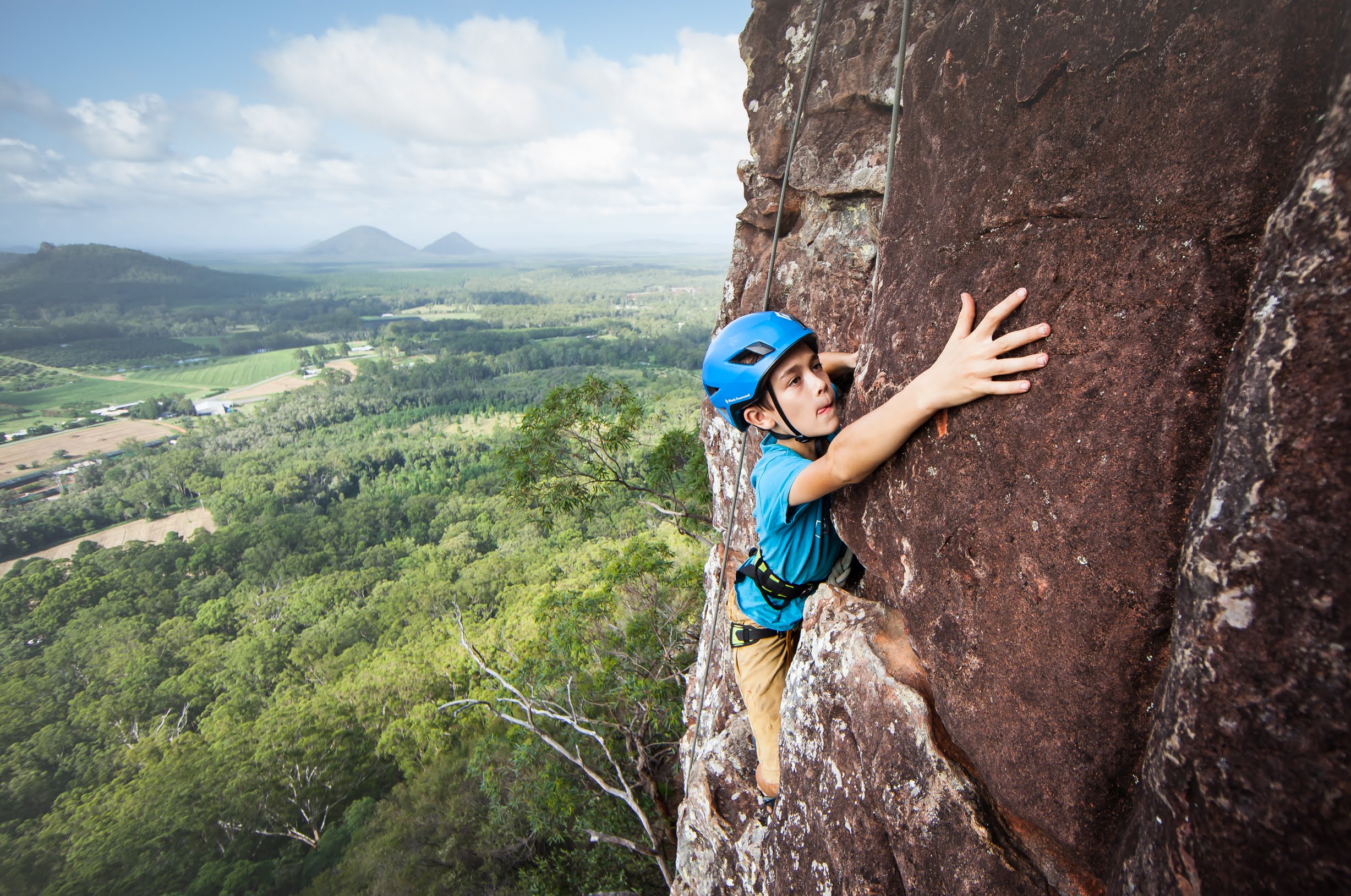 Rock Climbing Mount Ngungun (Glasshouse Mountains)