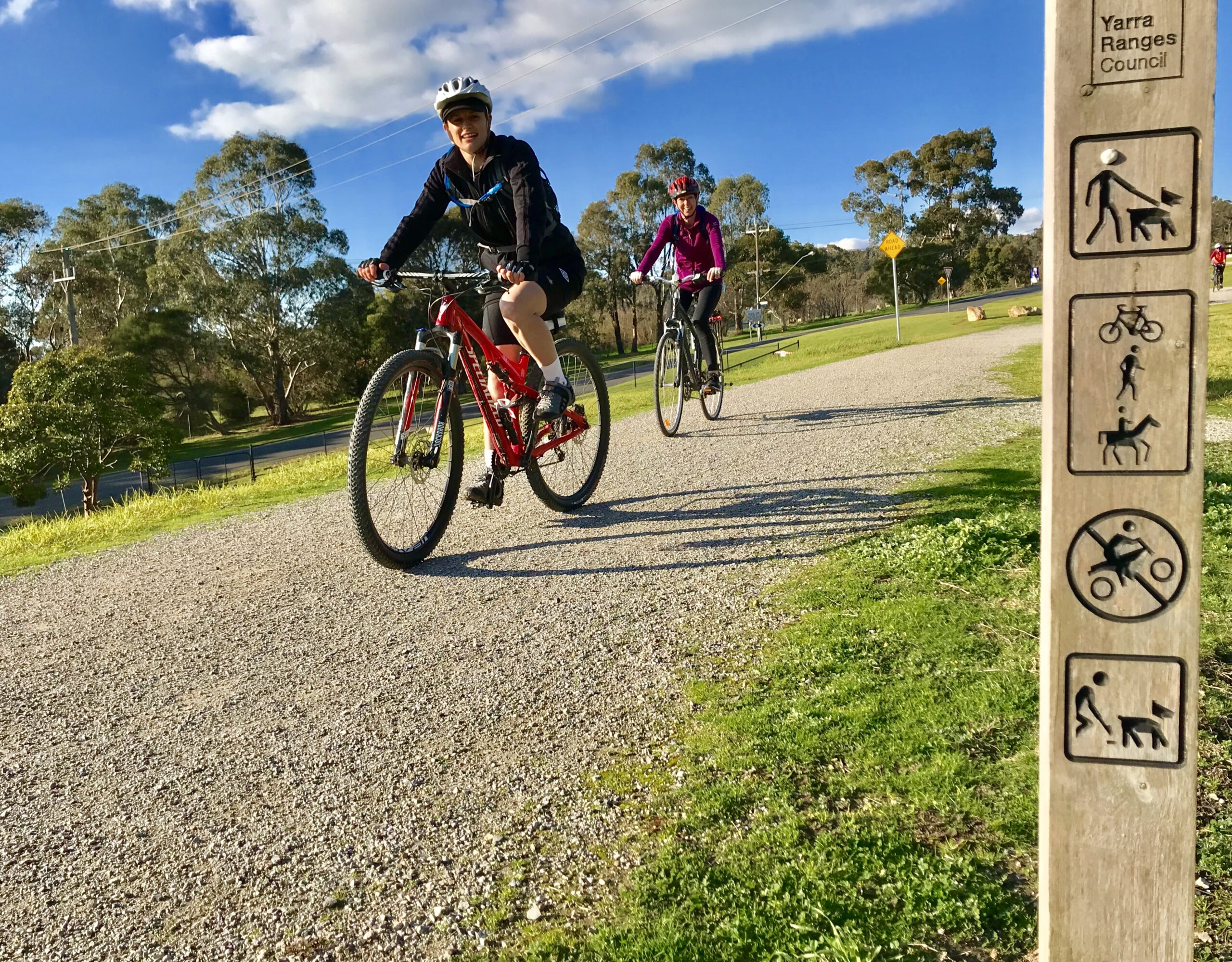 yarra valley rail trail