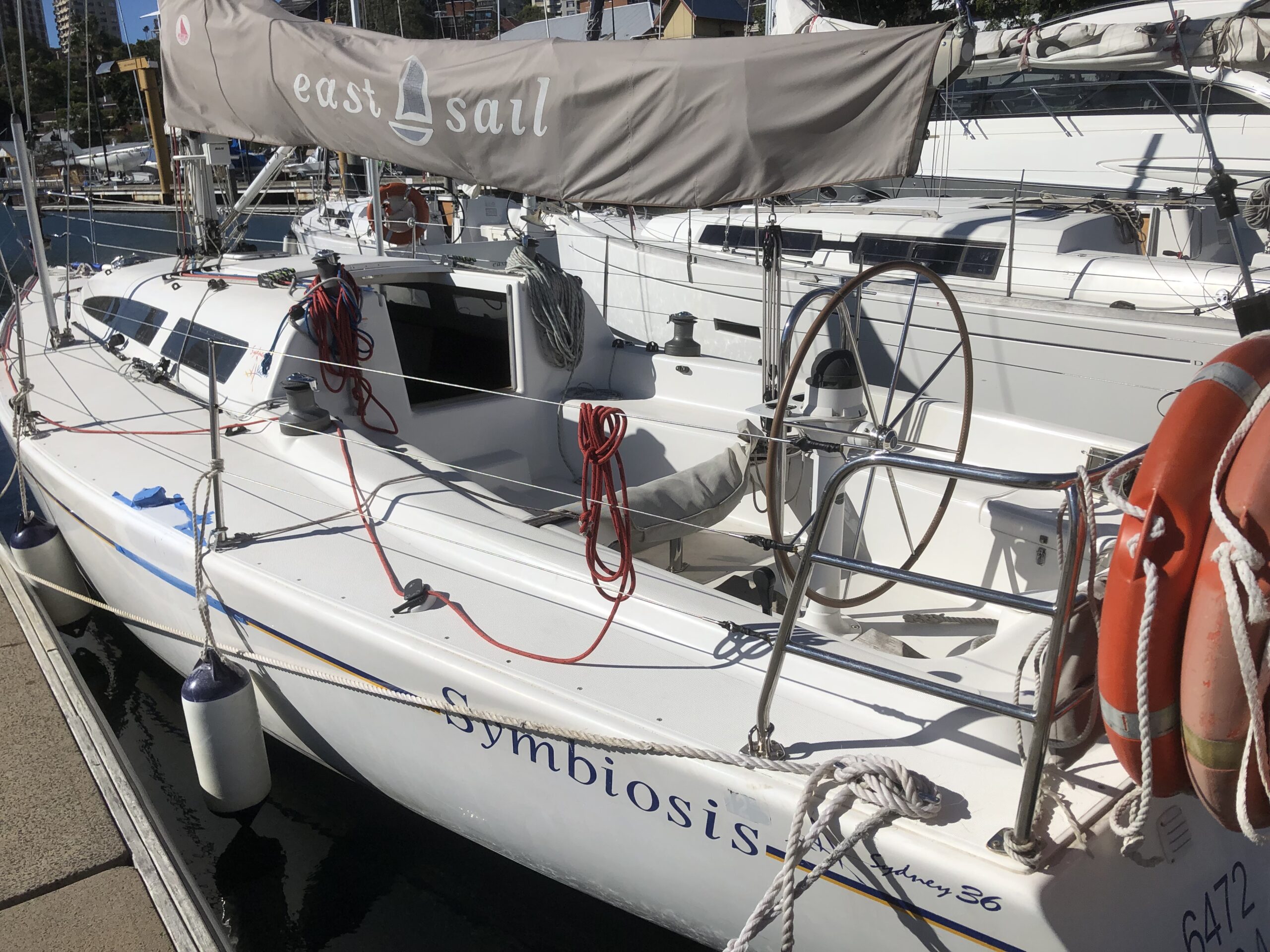 Bareboat Sydney 36 for up to 12 persons