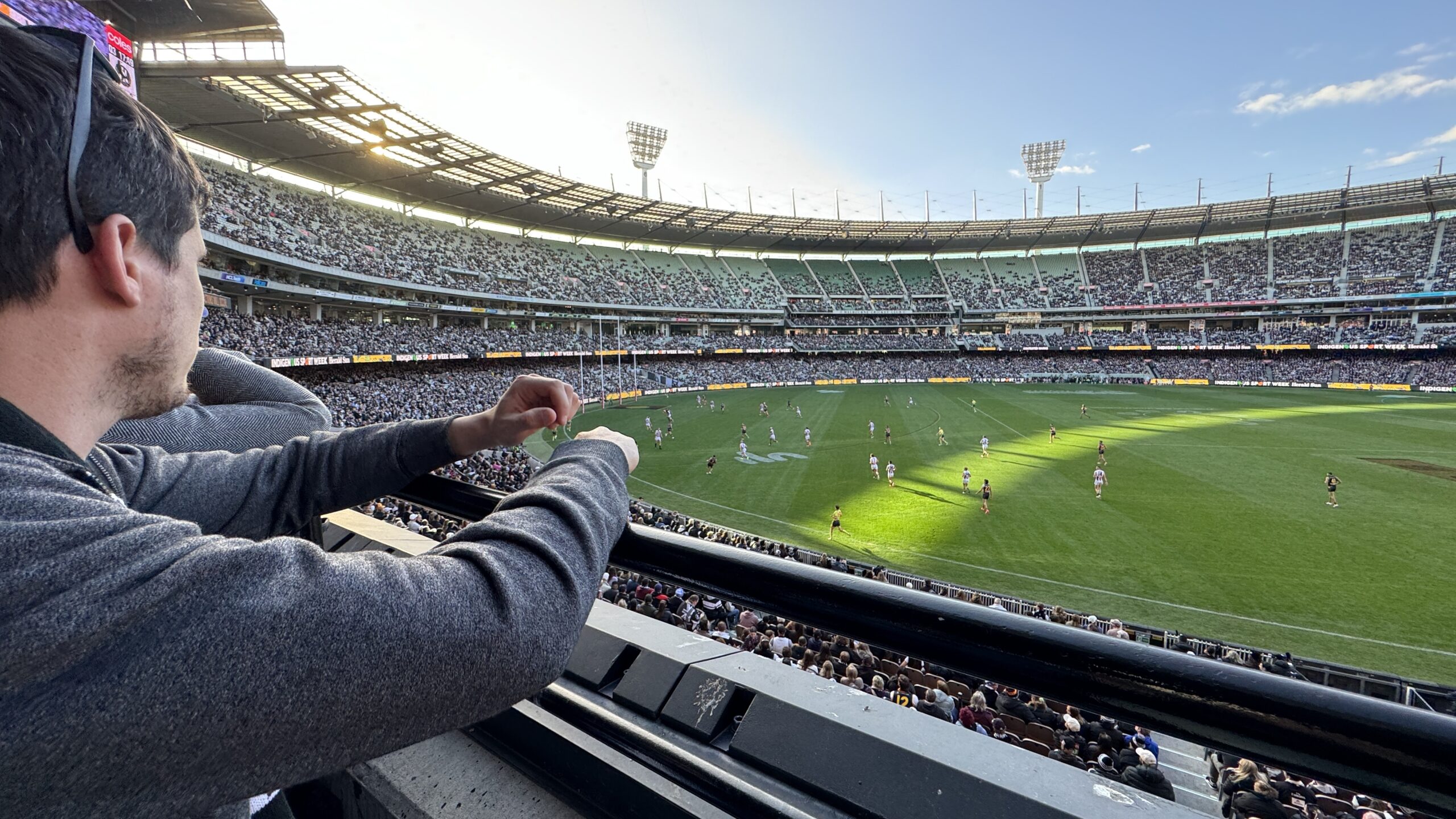 AUSTRALIAN RULES FOOTBALL - AFL with a local host