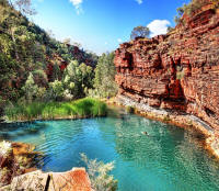 Broome to Perth via Kalbarri Karijini Ningaloo Monkey Mia Tour 10 day Tour via West Coast of Western Australia.