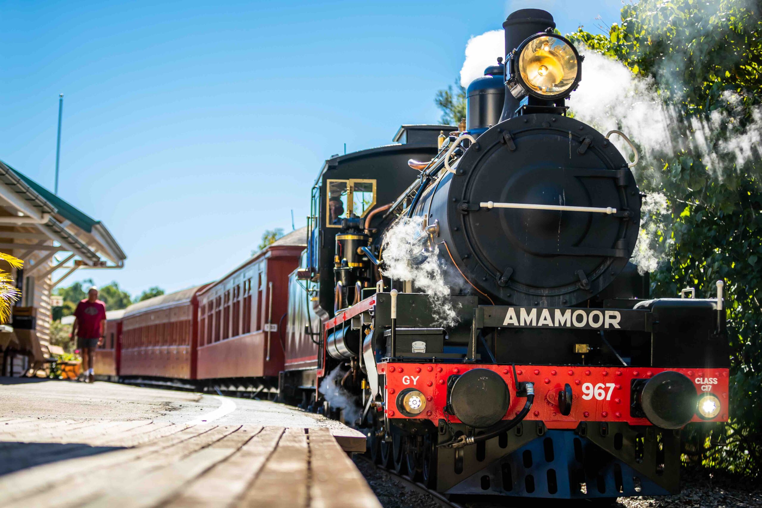 All Stations Train – Departs Sundays Gympie to Amamoor (Return)