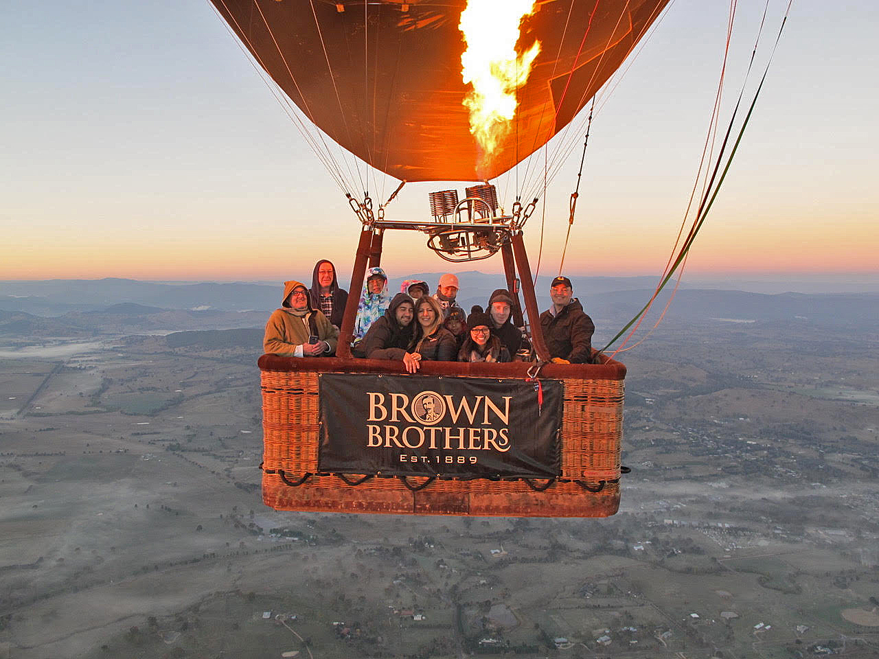 Mansfield Balloon Flight