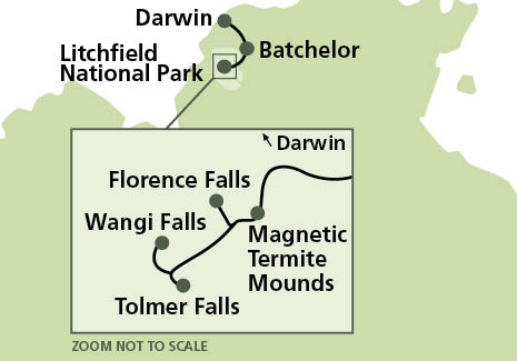 Litchfield National Park Waterfalls