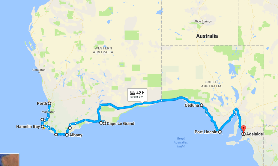 ADELAIDE to PERTH