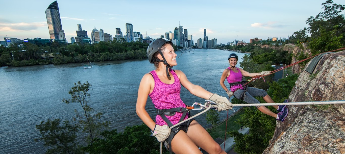 Brisbane Sunset Abseil