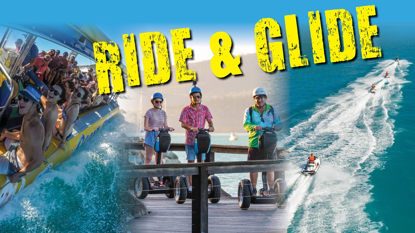 RIDE AND GLIDE - JETSKI, SEGWAY AND OCEAN RAFTING PACKAGE