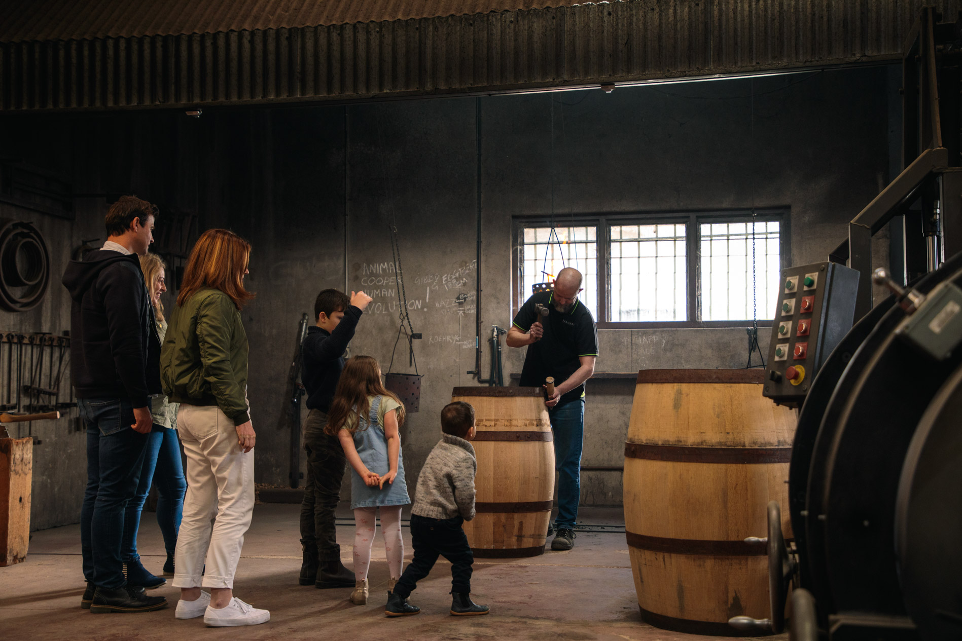 Yalumba Cooperage Tour