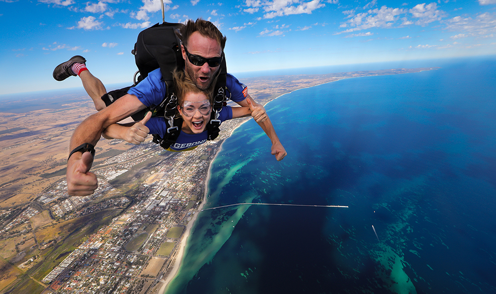 14,000ft Busselton Beach Tandem Skydive *Most Popular*