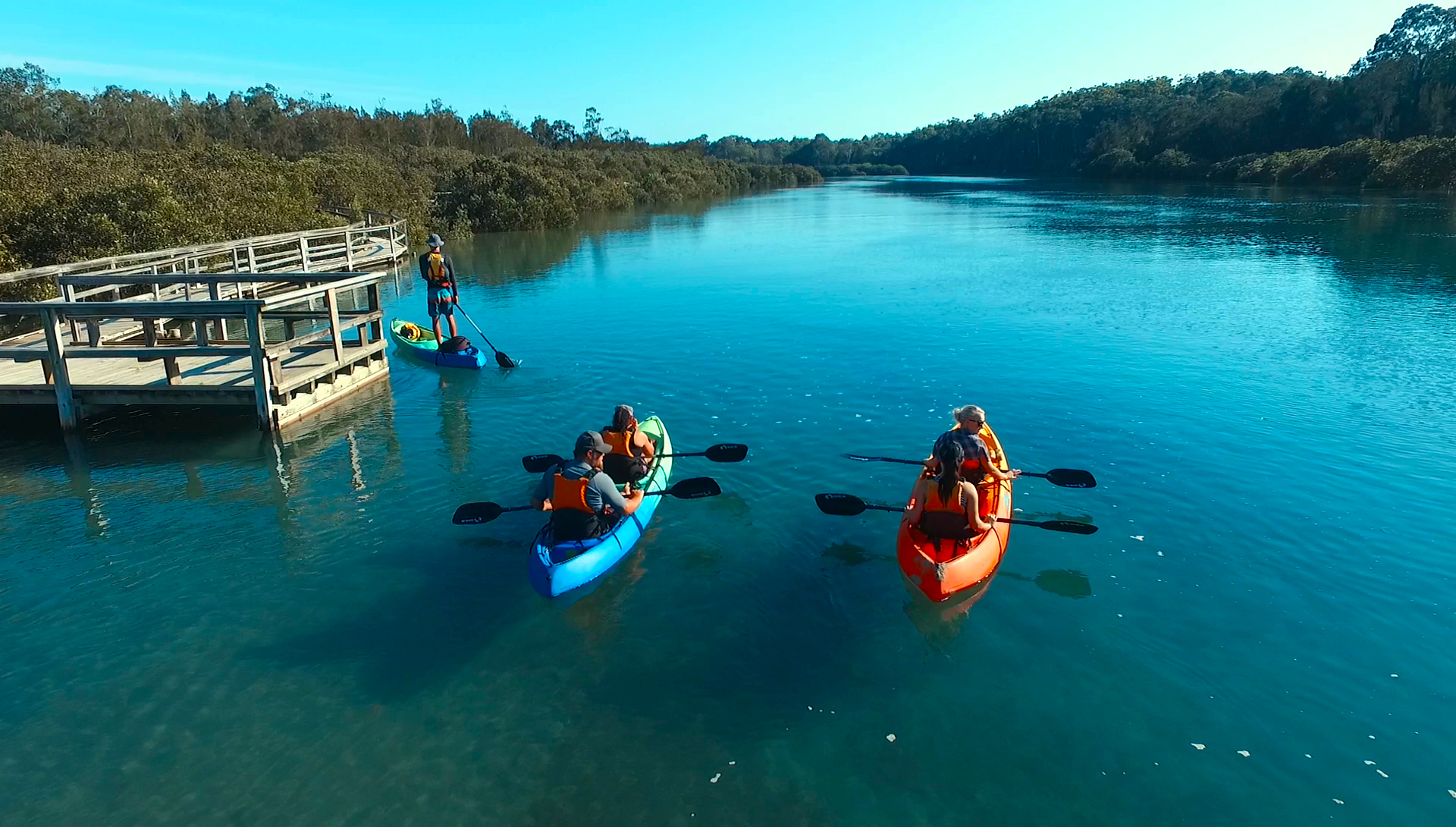 Glass Bottom Kayak Tour - Cullendulla Sanctuary