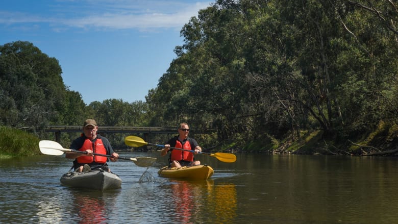 Kayak Overnight - Build your own adventure on the Ovens River - Self Guided