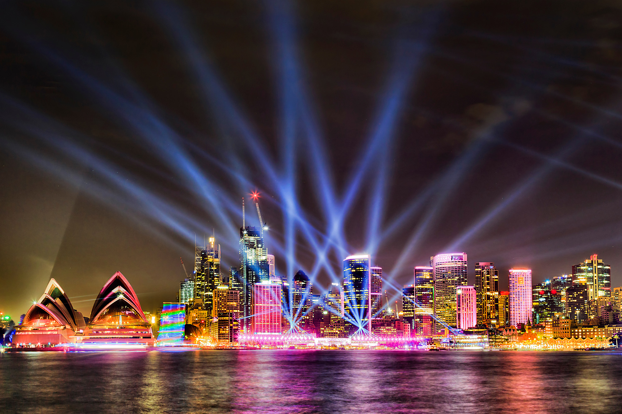 Sensational Sydney Cruises Vivid Light Harbour Cruise (PRIVATE) 2022