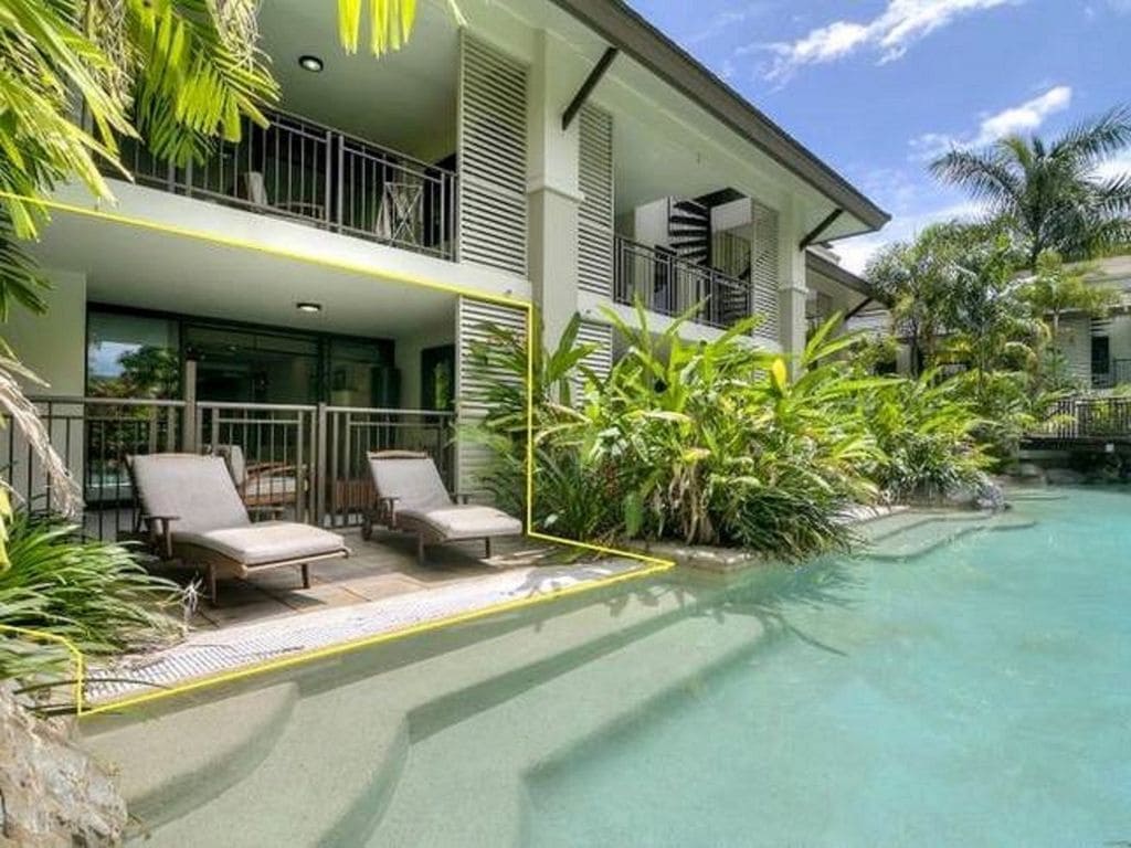 Sea Temple Port Douglas 2 Bedroom Poolside Swimout