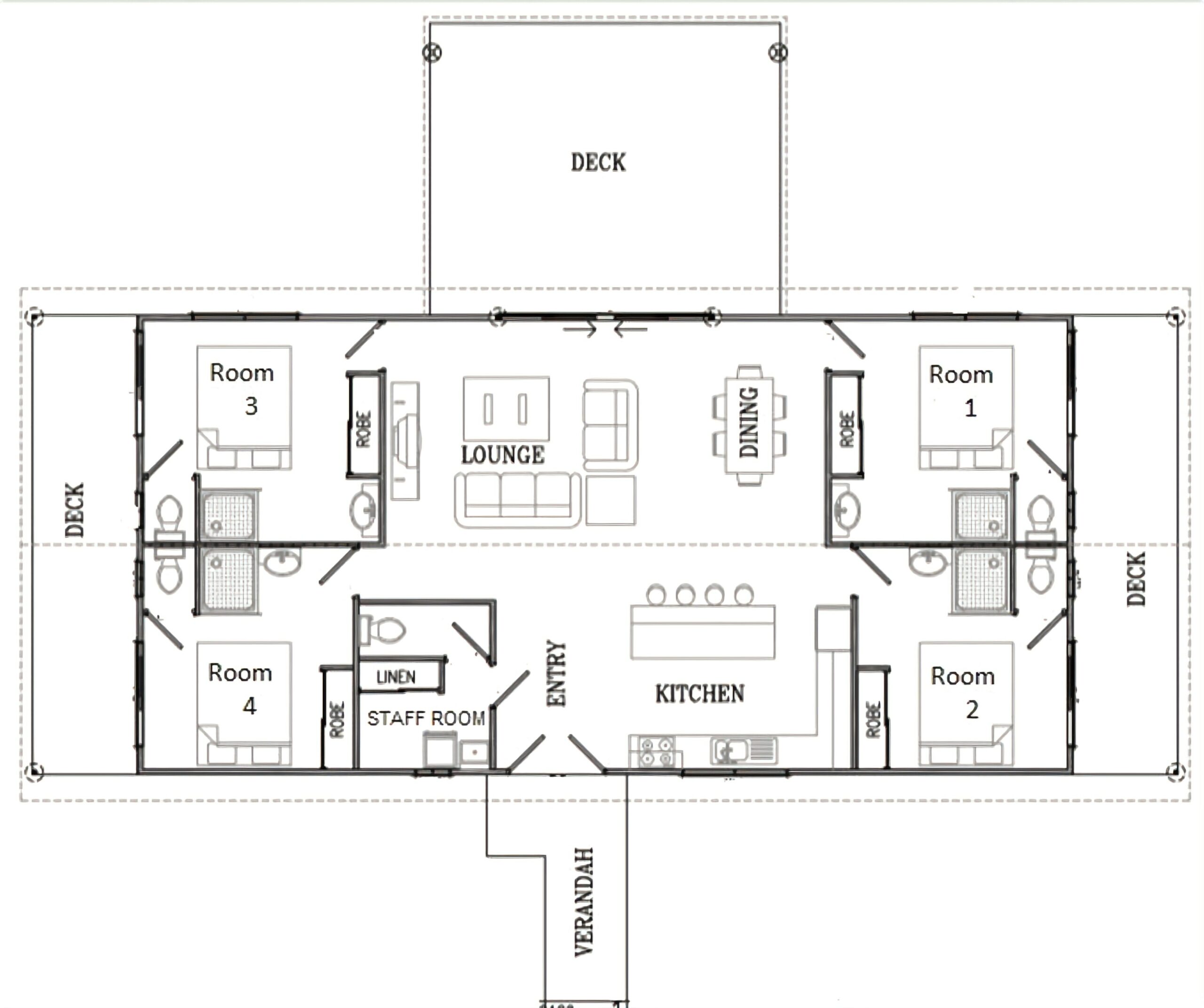 Panoramic Island & Ocean Views. Great for Family's & Groups. 2 minutes to Beach