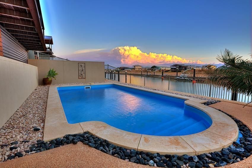 Swimming Pool and Boat Jetty. Beautifully Equipped Family Home