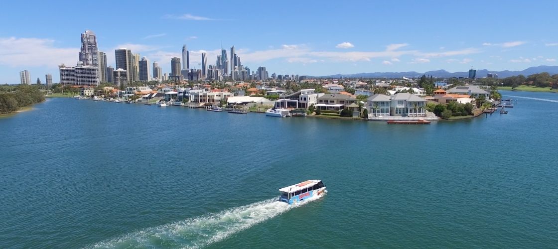 Aquaduck Gold Coast City Tour and River Cruise