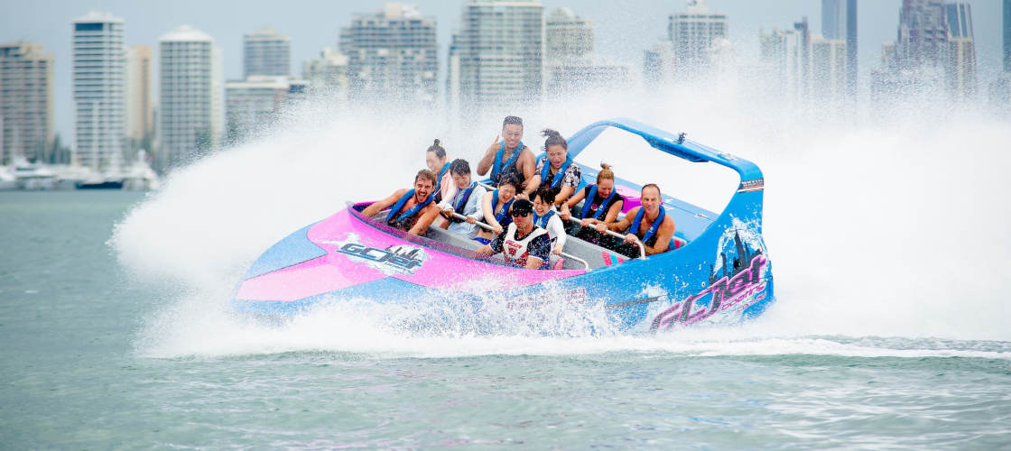 Gold Coast Tandem Parasail and Jet Boat Package