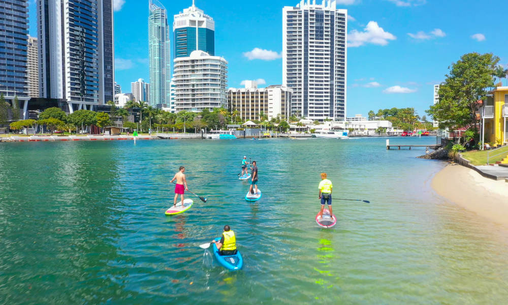 Surfers Paradise Stand Up Paddle Board Lesson