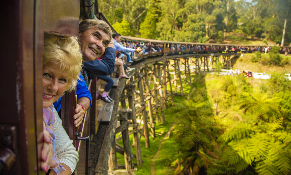 Puffing Billy and Dandenongs Half Day Tour