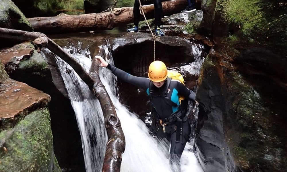 Winter Canyoning Blue Mountains