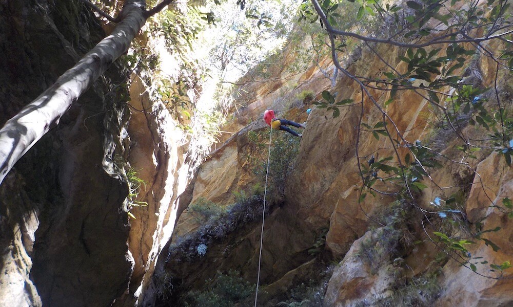 Winter Canyoning Blue Mountains