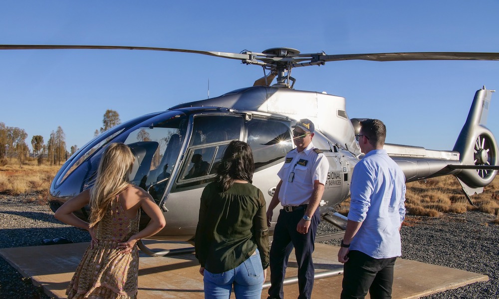 36 Minute Uluru and Kata Tjuta Helicopter Flight