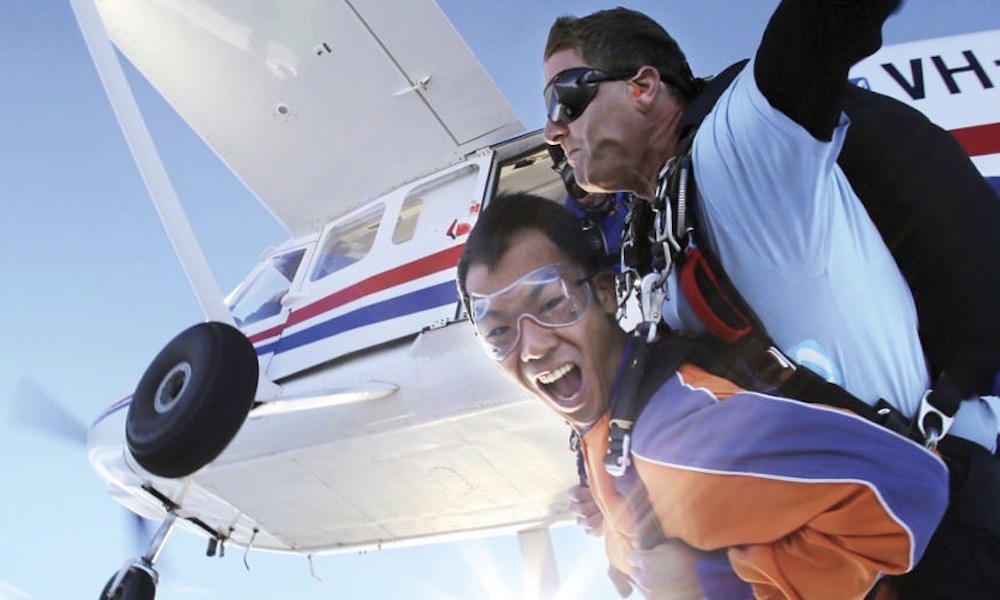 10,000ft Tandem Skydive over Rottnest Island
