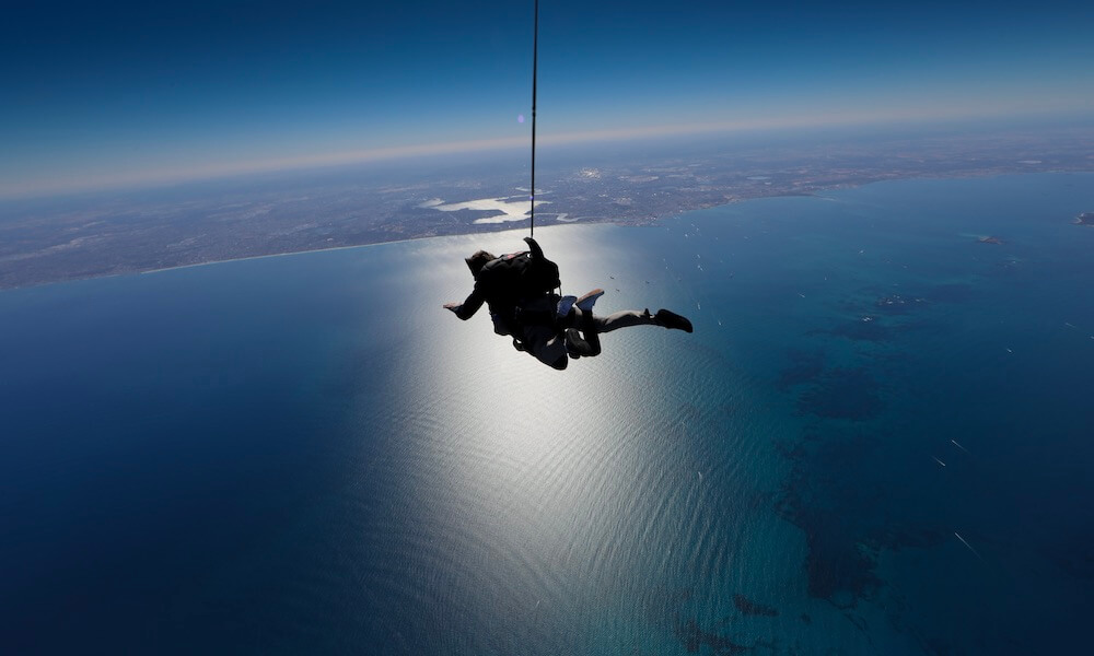 14,000ft Tandem Skydive over Rottnest Island