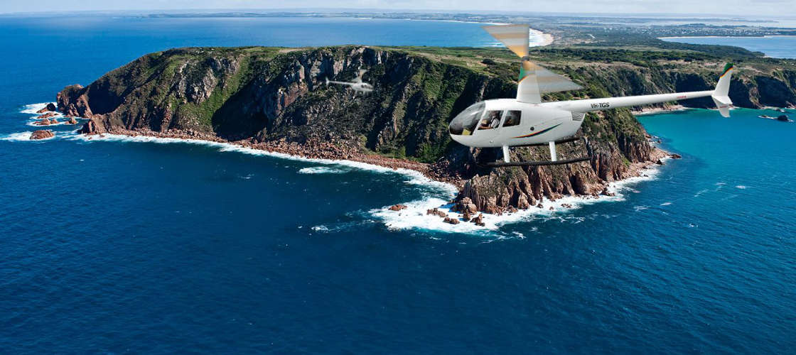 Phillip Island Cowes, Seal Rocks, Penguins & Grand Prix Circuit Helicopter Flight