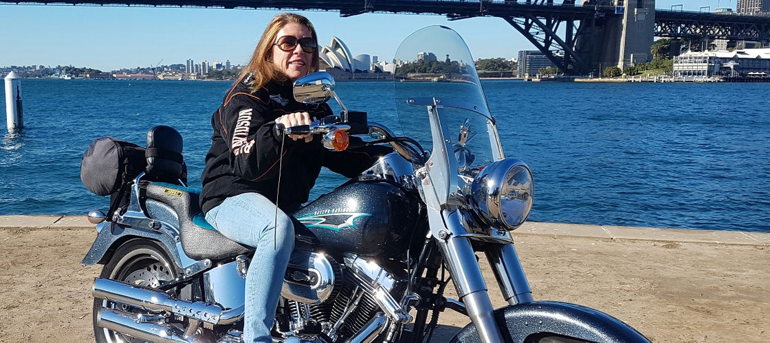 Harley Motorcycle or Chopper 4 Trike Sydney City and Bondi Tour