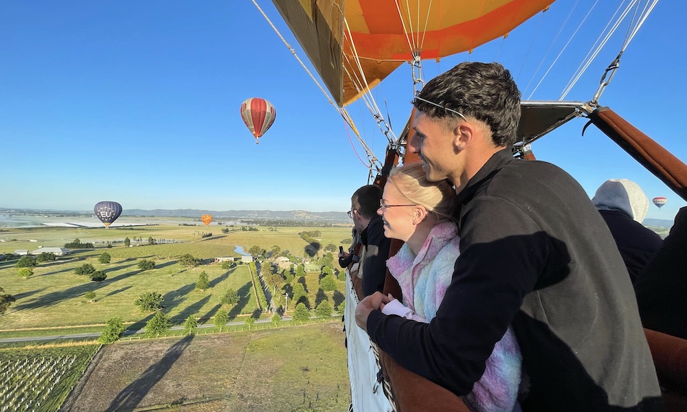 Ieder Een evenement dump Yarra Valley Hot Air Balloon Flight, Australia | Activities in Australia