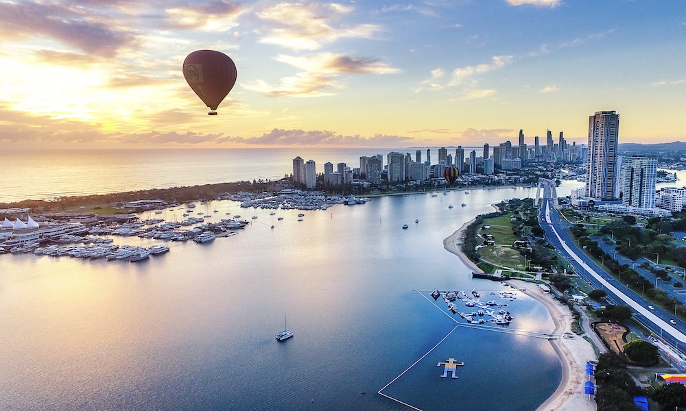 Gold Coast Hot Air Balloon Flight with BONUS photo package
