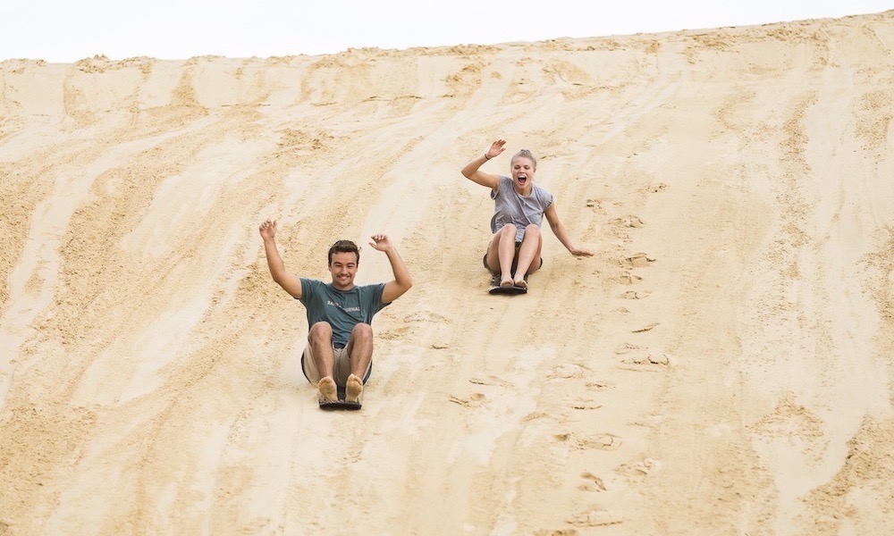 Port Stephens 4WD Beach & Dune Tour with Sandboarding