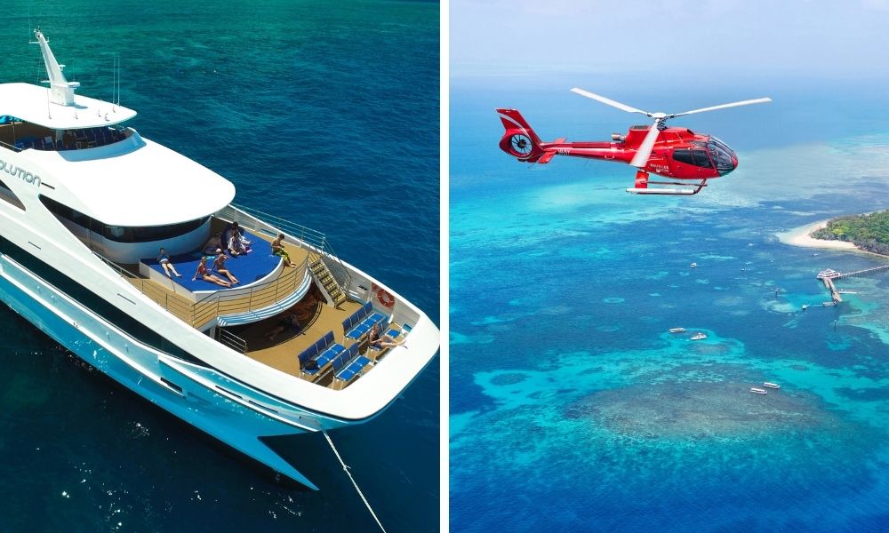Great Barrier Reef Scenic Flight & Cruise Packages