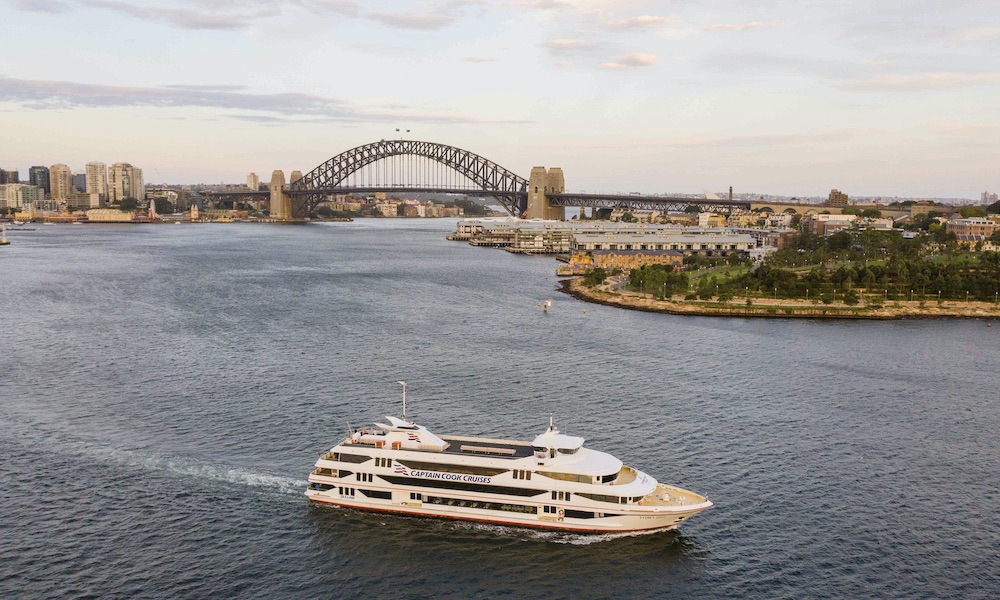 Sydney Harbour Top Deck 3 Course Lunch Cruise